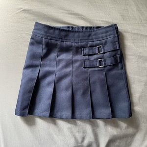 FRENCH TOAST | Girls Navy Blue Pleated Skort 5